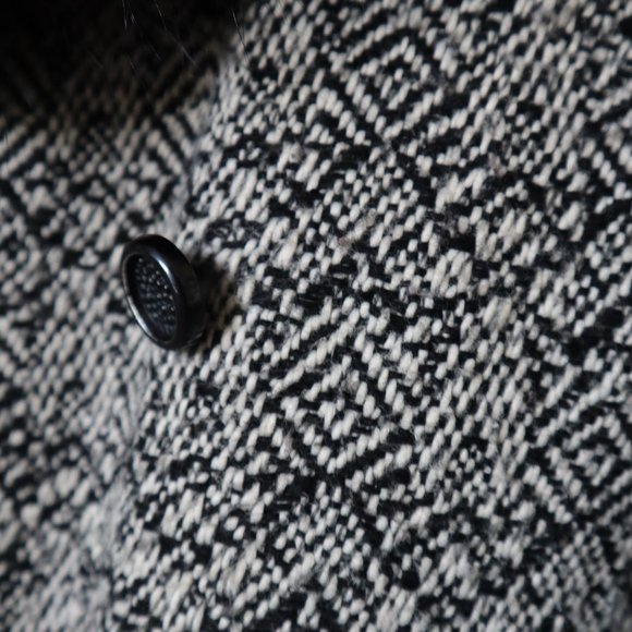 LUXURIOUS WOOL & FAUX FUR JACKET - Picture 5 of 9